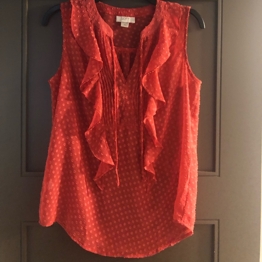 Ann Taylor Sleeveless Blouse